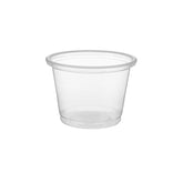 Clear Portion Cup with Lid